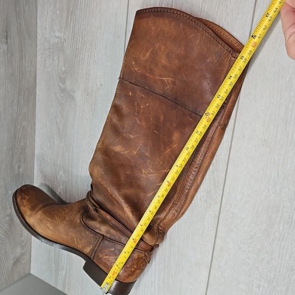 Frye Women 4001 Tall Leather Riding Boots shoes sz 6B - Picture 13 of 13